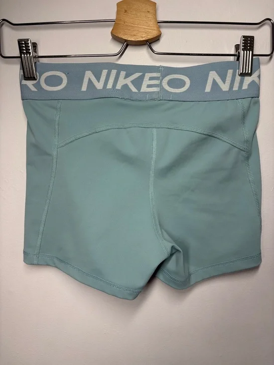 Nike Pro Athletic Shorts with White Swoosh - Picture 3 of 8